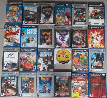 PS2 Games (Zie omschrijving) beschikbaar voor biedingen