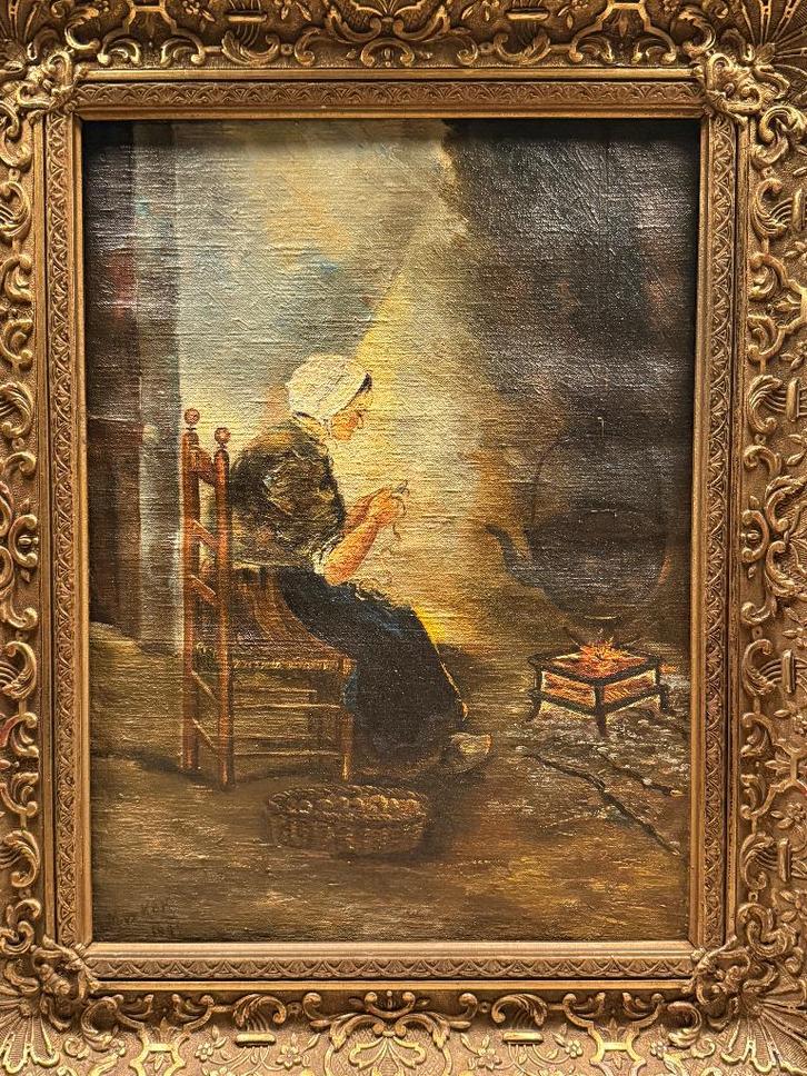 Schilderijen Willem de Kok 1942, Antiquités & Art, Art | Peinture | Classique, Enlèvement