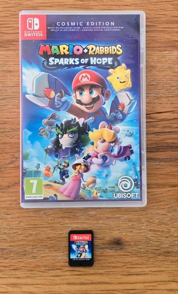 Nintendo Switch game: Mario + Rabbits, Sparks of Hope., Enlèvement ou Envoi, Comme neuf