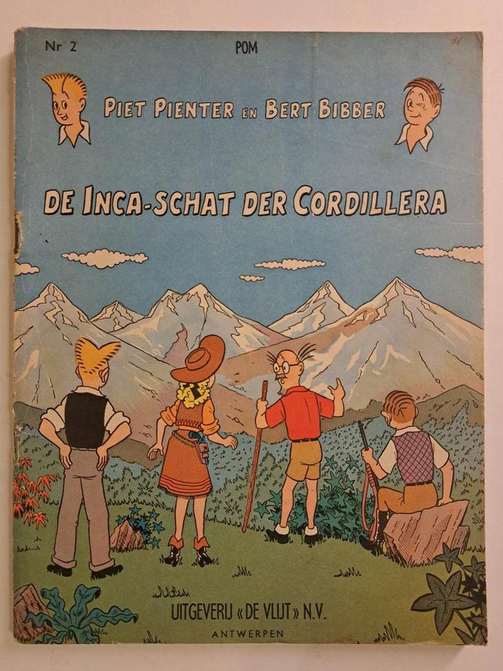 Piet Pienter en Bert Bibber 1ste druk 1956, Boeken, Strips | Comics, Ophalen of Verzenden