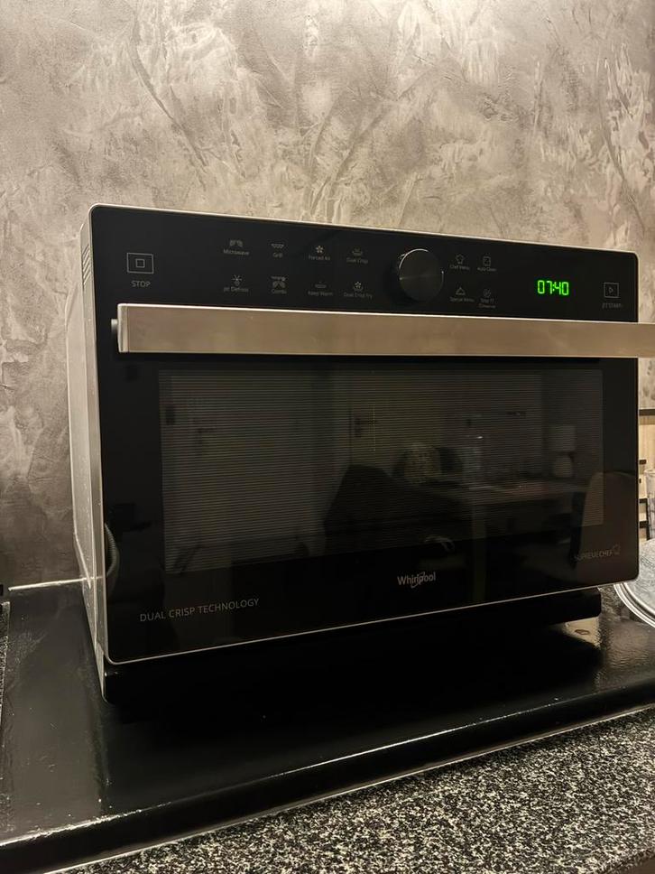 Whirlpool | Microgolfoven Supreme Chef, Elektronische apparatuur, Ovens, Zo goed als nieuw, Vrijstaand, Oven, Minder dan 45 cm