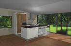 KLOOSTERMAN KEUKEN MET EILAND +APPARATUUR, Huis en Inrichting, Keuken | Complete keukens, Wit, Dubbelwandige keuken, Ophalen of Verzenden
