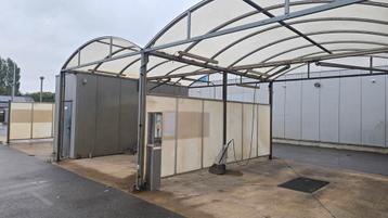 Stalen carwash constructie beschikbaar voor biedingen