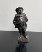 Antieke bronzen dokter gesigneerd, Ophalen, Brons