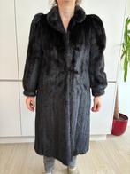 Bontjas, Kleding | Dames, Verzenden, Zwart, Maat 42/44 (L), Zo goed als nieuw