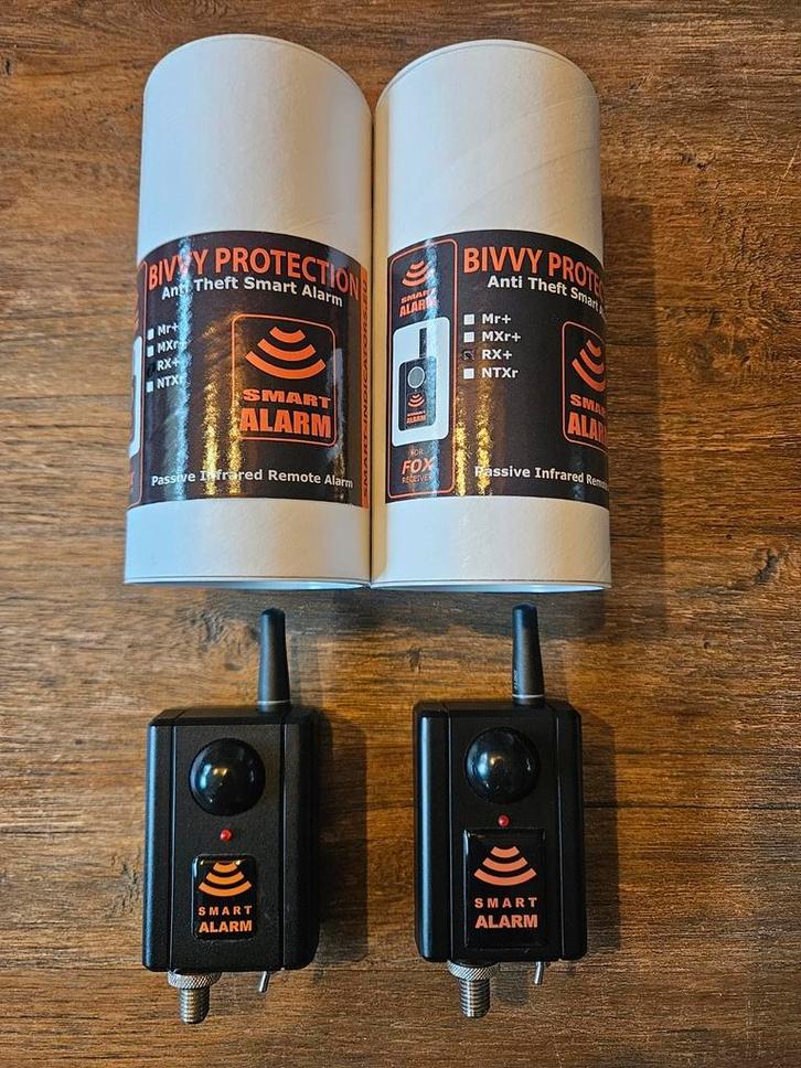 2 x Smart Alarm Fox Rx+, Watersport en Boten, Hengelsport | Karpervissen, Zo goed als nieuw, Ophalen of Verzenden