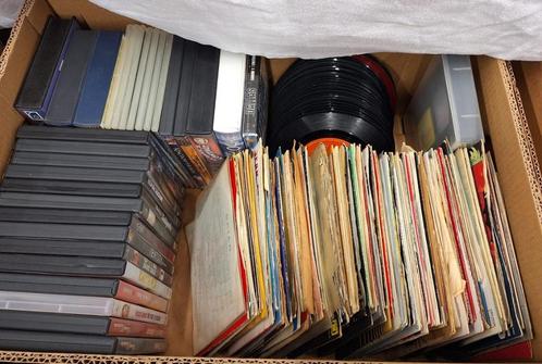 CD+DVD+ disques vinyles, CD & DVD, Vinyles | Autres Vinyles, Utilisé, Autres formats, Enlèvement ou Envoi