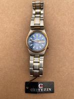 cityzen herenhorloge, Handtassen en Accessoires, Horloges | Heren, Ophalen, Staal, Staal, Nieuw