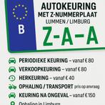 Autokeuring Z-nummerplaat • Keuring verkoop • Herkeuring, Overige uren, Starter, Overige vormen, Geschikt als bijbaan