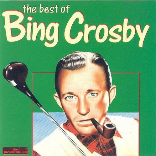 CD * BING CROSBY - THE BEST OF - THE ENTERTAINERS, Cd's en Dvd's, Cd's | Jazz en Blues, Zo goed als nieuw, Jazz, 1940 tot 1960