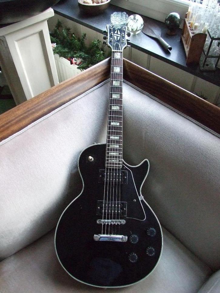 vintage hondo 2 electrische gitaar., Muziek en Instrumenten, Snaarinstrumenten | Gitaren | Elektrisch, Gebruikt, Solid body, Overige merken