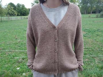 mooie bruine gilet van Gerry Weber maat 42 beschikbaar voor biedingen