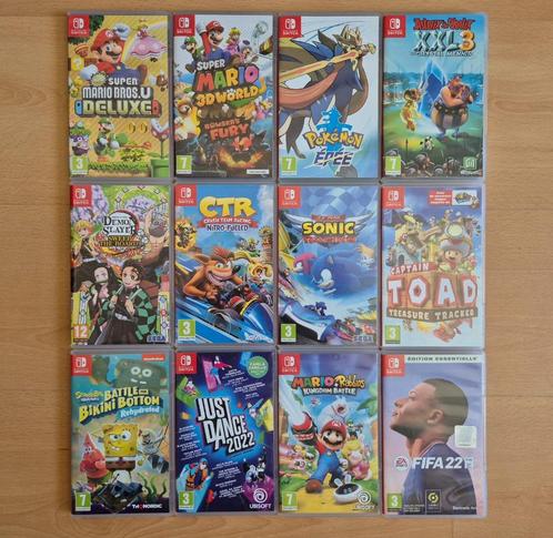 Nintendo Switch-games: verkocht per stuk lees de beschrijvin, Games en Spelcomputers, Games | Nintendo Switch, Zo goed als nieuw