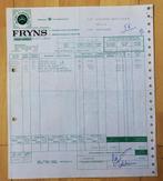 FACTUUR 1979  FRIJNS DISTILLERIE HASSELT, Ophalen of Verzenden