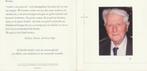(m94) Doodsprentje Kapitein Commandant Antoon Jacobs, Verzamelen, Verzenden
