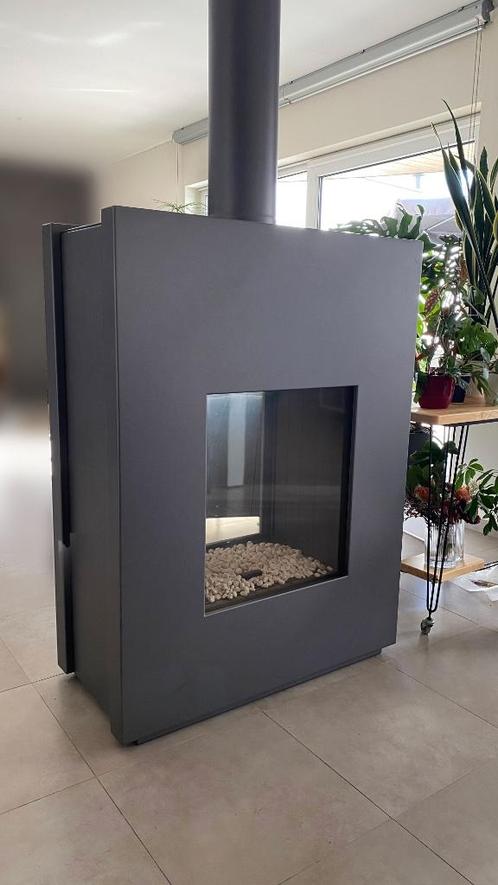 Bellfires (Barbas) losstaande doorkijk kachel gas, Huis en Inrichting, Kachels, Gebruikt, Vrijstaand, Gaskachel, Gas, Ophalen