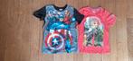 T-shirts met korte mouwen en print, maat 146-152., Ophalen, Gebruikt