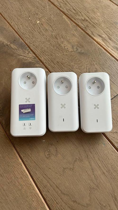 Proximus wifi versterkers PLC - set van 3, Computers en Software, WiFi-versterkers, Zo goed als nieuw, Ophalen