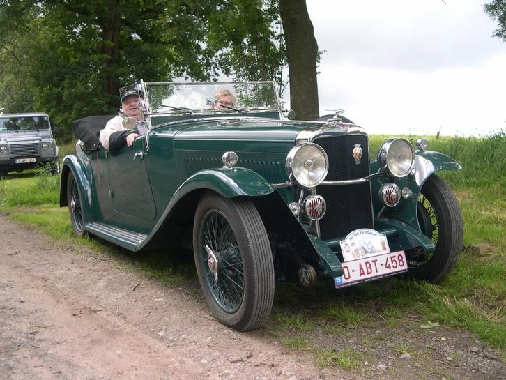 Voiture ancienne ALVIS FIREBIRD 1935, Auto's, Overige Auto's, Particulier, Lederen bekleding, Benzine, Cabriolet, 2 deurs, Handgeschakeld