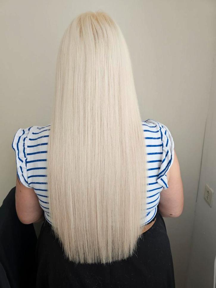 ️Keratine hairextensions echt haar️, Handtassen en Accessoires, Uiterlijk | Haarverzorging, Nieuw, Pruik of Haarverlenging, Ophalen