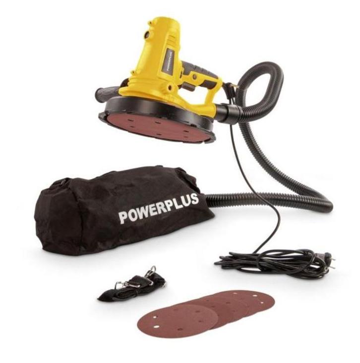 Powerplus X0478 wandschuurmaschine, Doe-het-zelf en Bouw, Gereedschap | Schuurmachines, Zo goed als nieuw, Vlakschuurmachine, 600 tot 1200 watt