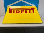 Pirelli emaille reclamebord, Verzamelen, Ophalen of Verzenden, Gebruikt, Reclamebord