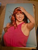 Natalia metalen plaat, Verzamelen, Ophalen of Verzenden