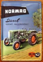 Reclamebord van Normag Tractor in reliëf-20x30cm, Collections, Marques & Objets publicitaires, Envoi, Panneau publicitaire, Neuf