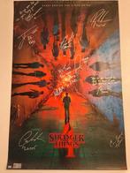 Stranger things poster gesigneerd, Verzamelen, Ophalen of Verzenden, Zo goed als nieuw