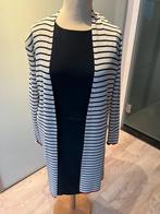Lang vest bretonse streep, Wit, Maat 42/44 (L), Nieuw, Ophalen of Verzenden