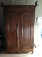 Tijdloze Antieke Normandische eiken servies kast, Ophalen