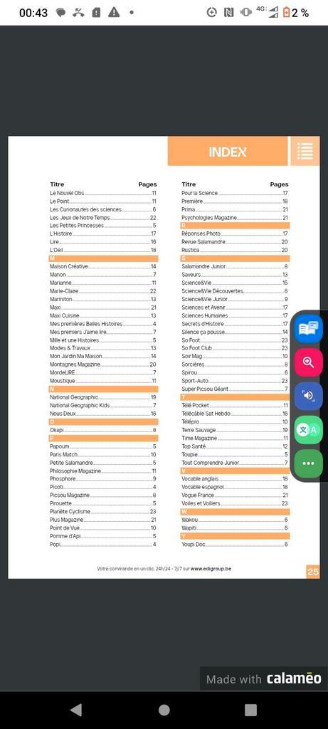 Digitale tijdschriften en internationale kranten 4€/1 nummer, Boeken, Auto's | Boeken, Zo goed als nieuw, Ophalen of Verzenden