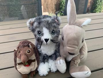 IKEA knuffels set 4 dieren beschikbaar voor biedingen