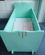 Baby/kinderbedje vintage, Kinderen en Baby's, Ophalen, Gebruikt, Minder dan 140 cm, Matras