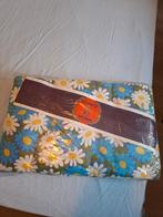 Retro lakens, Huis en Inrichting, Slaapkamer | Beddengoed, Ophalen, Blauw, Hoeslaken of Sloop, Nieuw