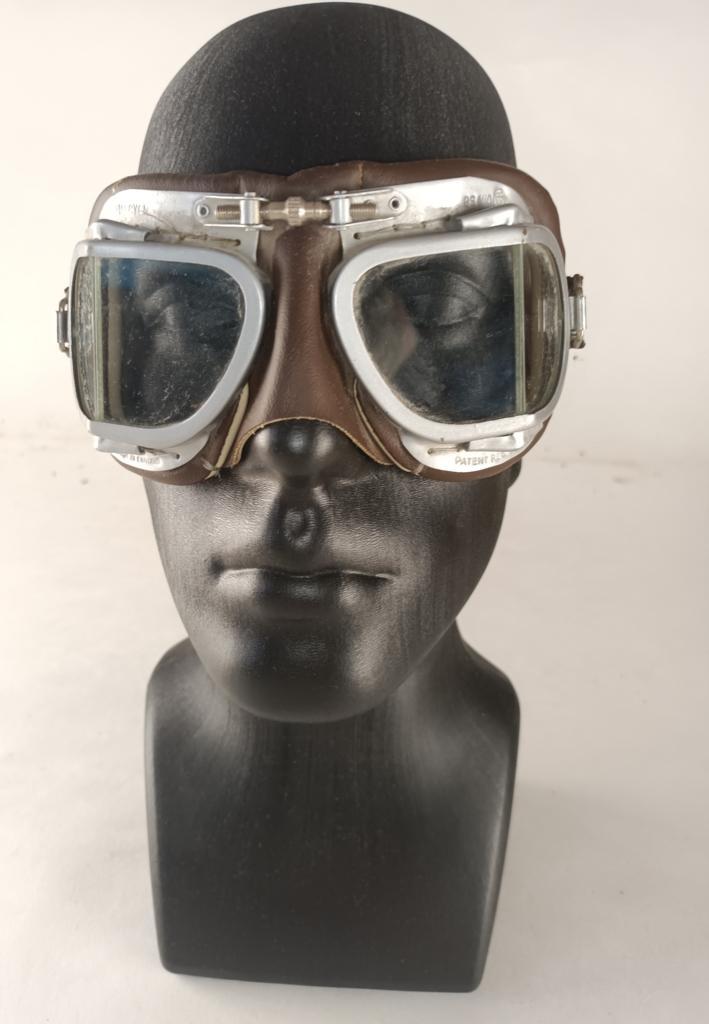 Lunettes de moto au look rétro «style RAF» / toute à - 50 %, Collections, Rétro, Autres types, Enlèvement ou Envoi