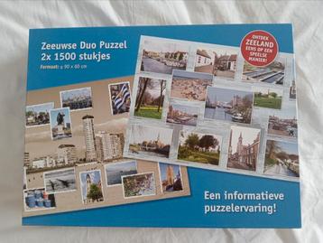 Zeeuwse Duo Puzzel - 2 x 1500 stukjes beschikbaar voor biedingen