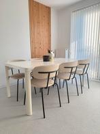 Wit mat eettafel, Ophalen