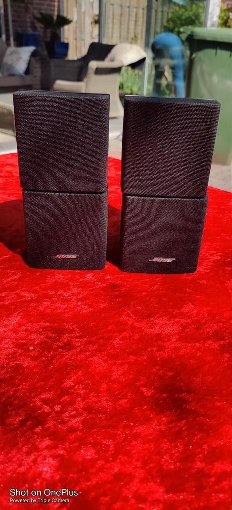 Bose dubbele Cube luidsprekers 2x zwart, Audio, Tv en Foto, Home Cinema-sets, Zo goed als nieuw, Ophalen of Verzenden