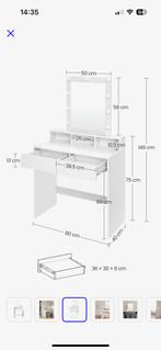Make up tafel nieuw, Huis en Inrichting, Ophalen, Nieuw