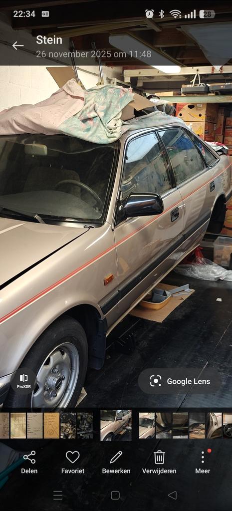 Oldtimer 1989 Mazda 626 GLX 1ste eigenaar 68000 km, Auto's, Mazda, Particulier, Ophalen