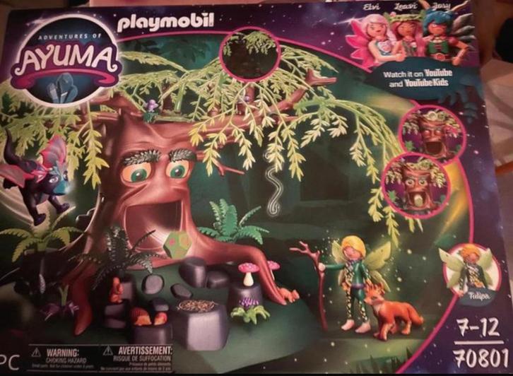 Playmobil Ayuma Boomhut 70801, Kinderen en Baby's, Speelgoed | Playmobil, Nieuw, Complete set, Ophalen of Verzenden
