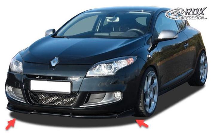 Voorspoiler Tuning Renault Megane III GT/GT-Line 2011-2015, Auto diversen, Tuning en Styling, Ophalen