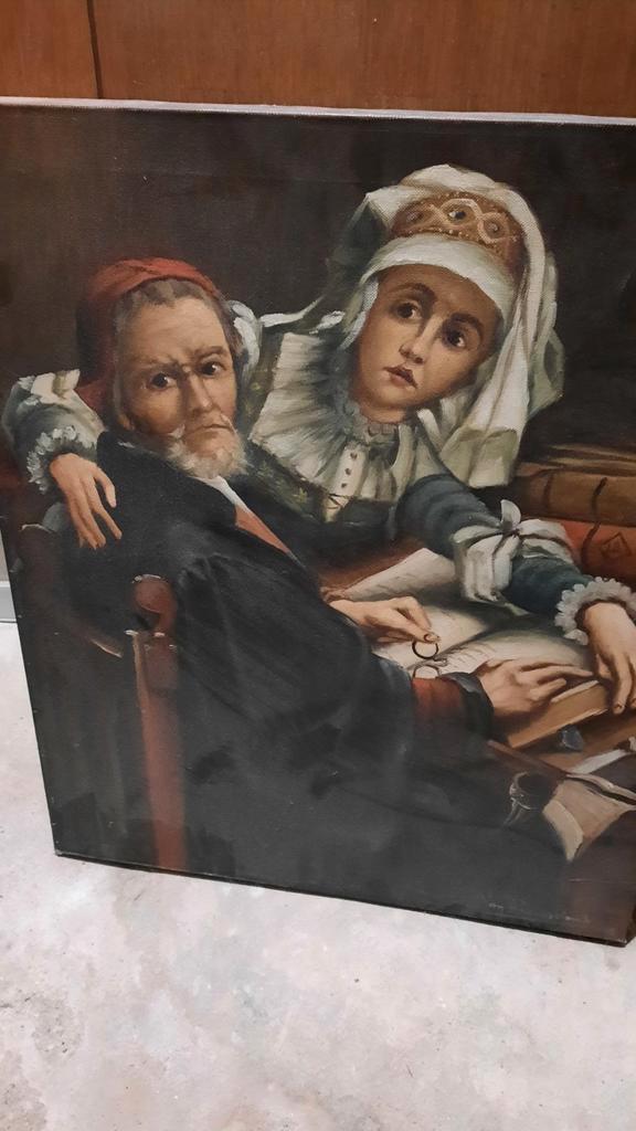 Karel Ooms reproductie 50 x 60cm door Van Raemsdonck, Antiek en Kunst, Kunst | Schilderijen | Klassiek, Ophalen