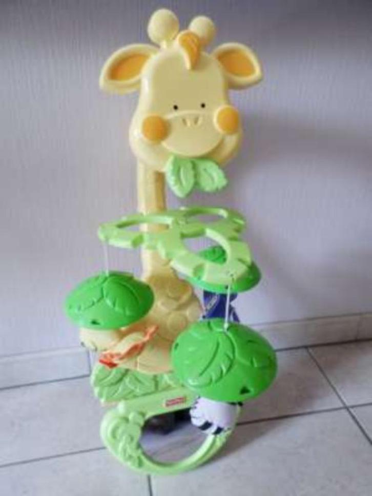 Fisher price muziekmobiel giraffe, Kinderen en Baby's, Speelgoed | Fisher-Price, Gebruikt, Met geluid, Ophalen of Verzenden