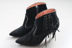 ZGAN zwarte suede enkellaarsjes Iro, mt 40, Comme neuf, Noir, Iro, Envoi