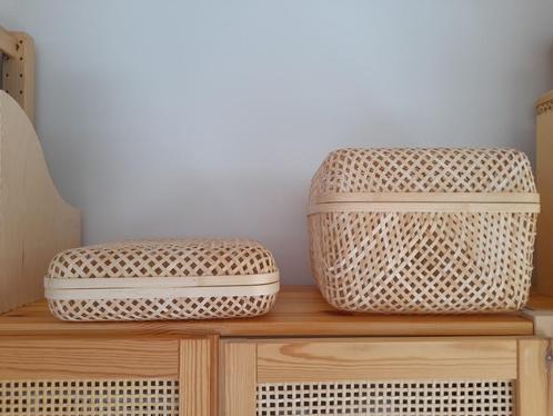 ikea smarra, Huis en Inrichting, Woonaccessoires | Schalen en Manden, Zo goed als nieuw, Mand, Rechthoekig, Riet, Ophalen of Verzenden