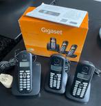 Set de 3 téléphones sans fil Gigaset AP280, Télécoms, Utilisé, 3 combinés