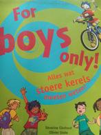 Boek - For boys only -> 2€, Boeken, Ophalen, Gelezen