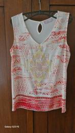 TShirt - Top, mt 38, Maat 38/40 (M), Wit, Ophalen of Verzenden, Zo goed als nieuw